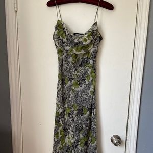 Fiore di Zucca Silk Dress